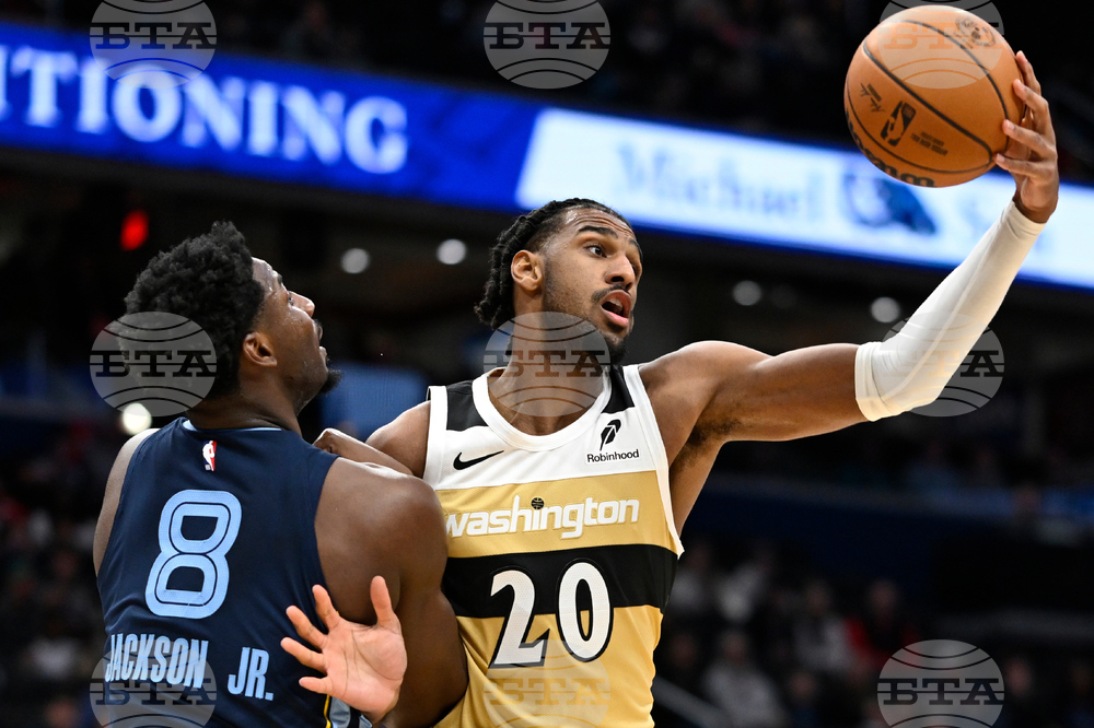 Grizzlies Wizards Basketball