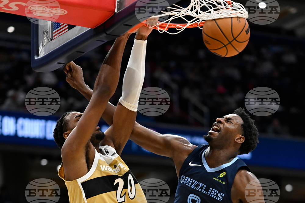 Grizzlies Wizards Basketball