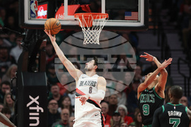 Celtics Trail Blazers Basketball