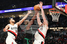 Celtics Trail Blazers Basketball