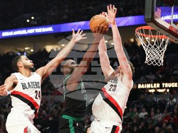 Celtics Trail Blazers Basketball