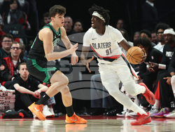Celtics Trail Blazers Basketball