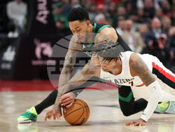 Celtics Trail Blazers Basketball
