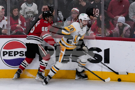 Penguins Blackhawks Hockey