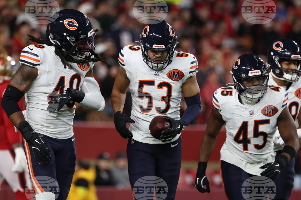 Bears 49ers Football