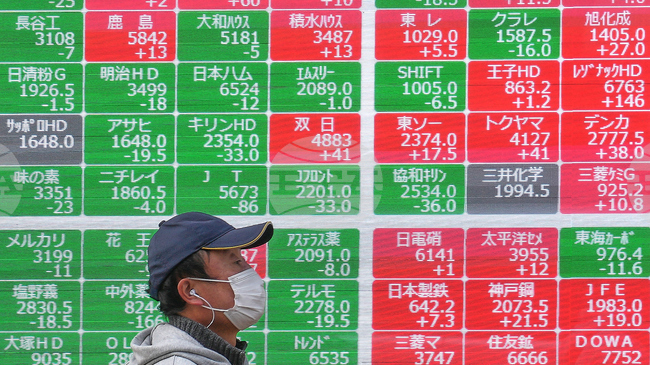 Индексите в Токио приключиха търговията смесено, Topix затвори на рекордно високо ниво след лек спад на Уолстрийт