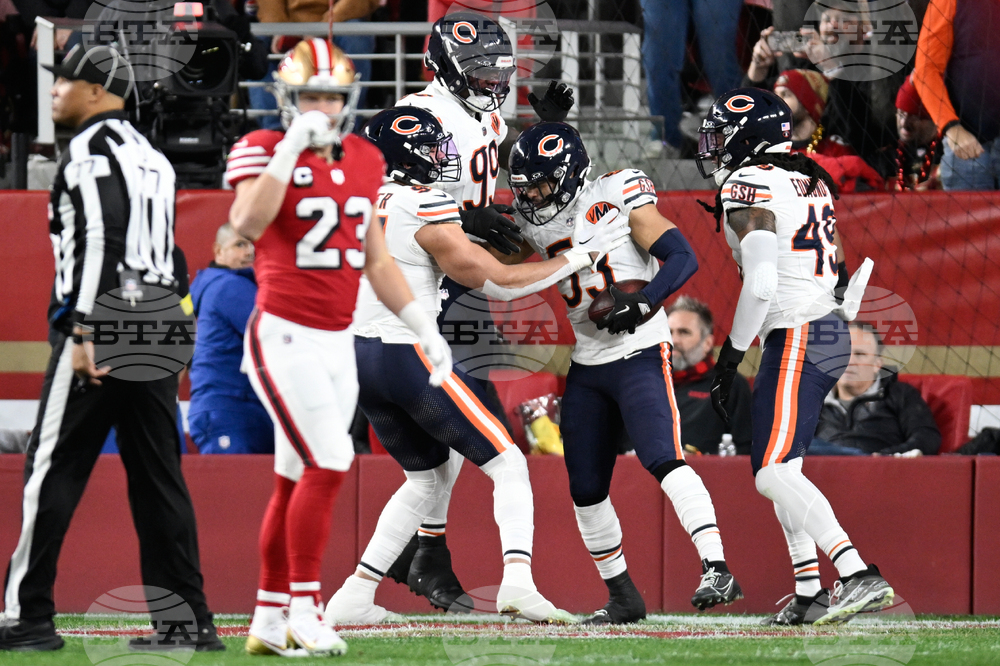 Bears 49ers Football