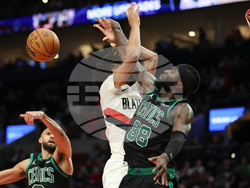 Celtics Trail Blazers Basketball