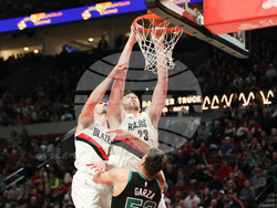 Celtics Trail Blazers Basketball