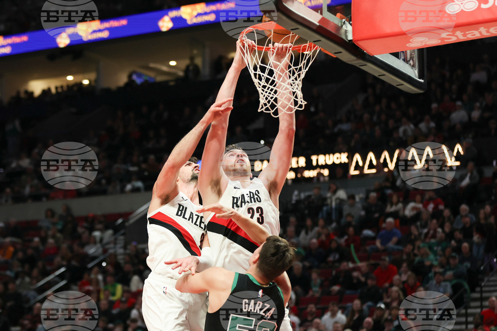 Celtics Trail Blazers Basketball