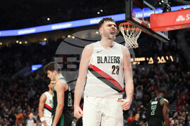 Celtics Trail Blazers Basketball
