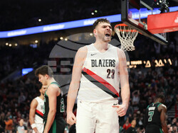 Celtics Trail Blazers Basketball
