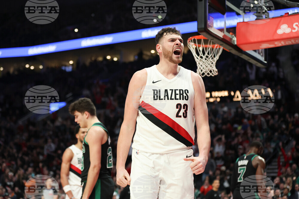 Celtics Trail Blazers Basketball