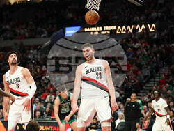 Celtics Trail Blazers Basketball