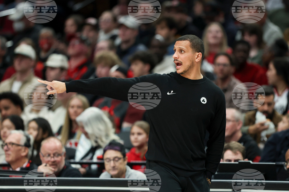 Celtics Trail Blazers Basketball