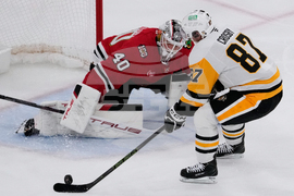 Penguins Blackhawks Hockey