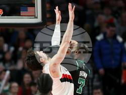 Celtics Trail Blazers Basketball
