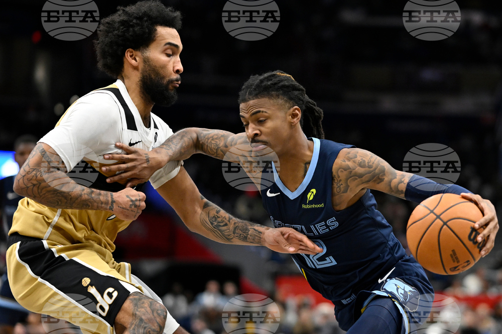 Grizzlies Wizards Basketball