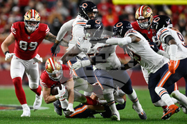 Bears 49ers Football