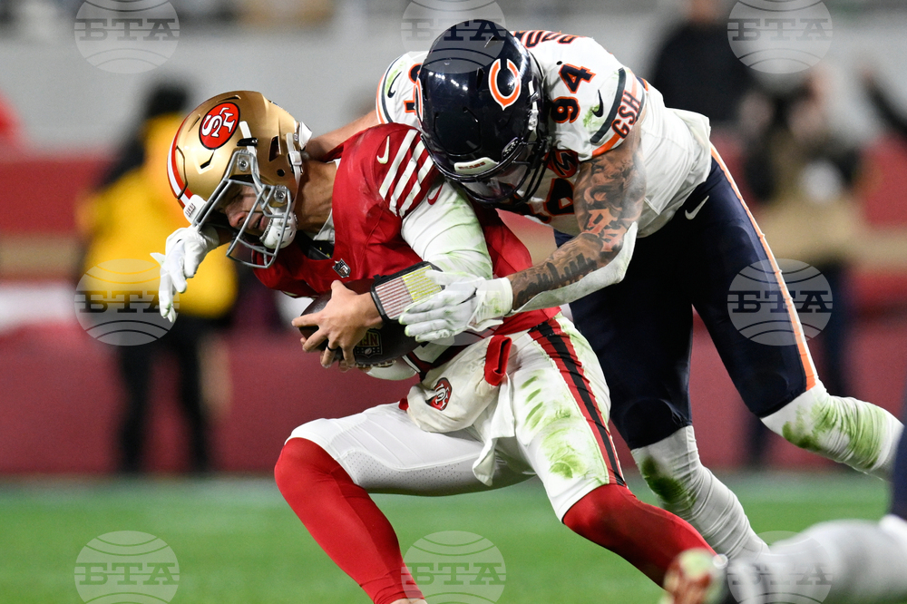 APTOPIX Bears 49ers Football