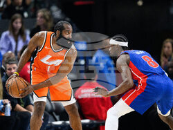 Pistons Clippers Basketball