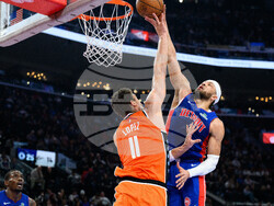 Pistons Clippers Basketball