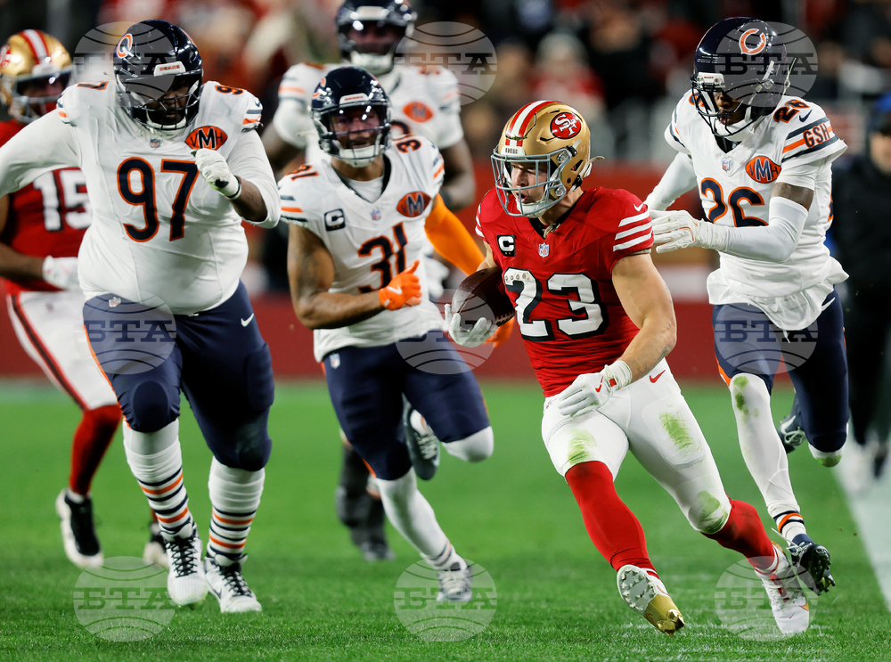 Bears 49ers Football
