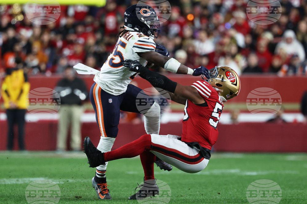 Bears 49ers Football