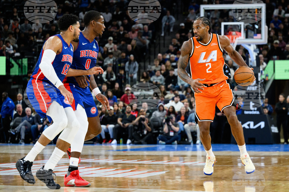 Pistons Clippers Basketball