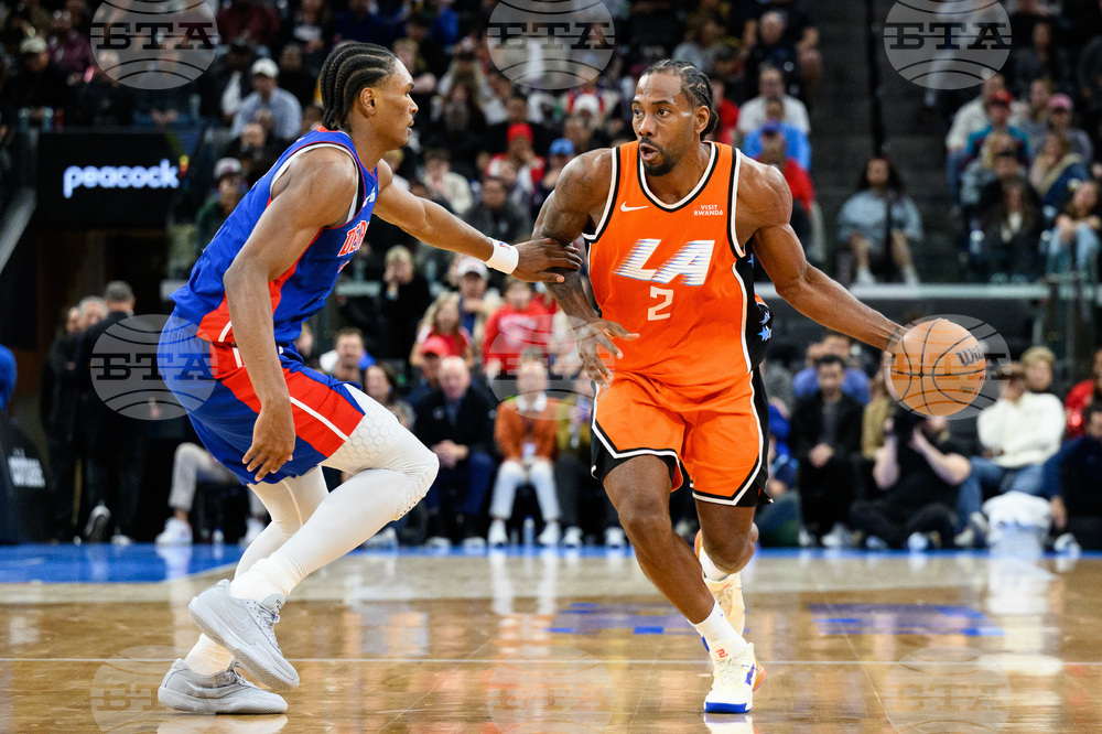 Pistons Clippers Basketball