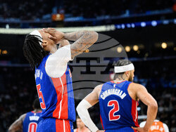 Pistons Clippers Basketball
