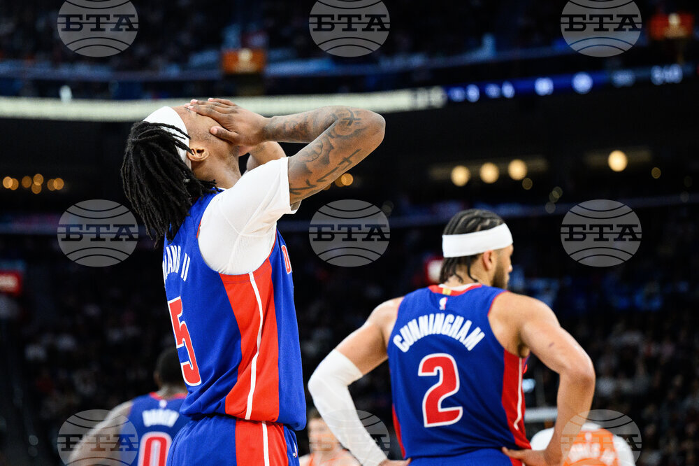 Pistons Clippers Basketball