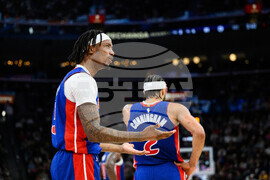Pistons Clippers Basketball