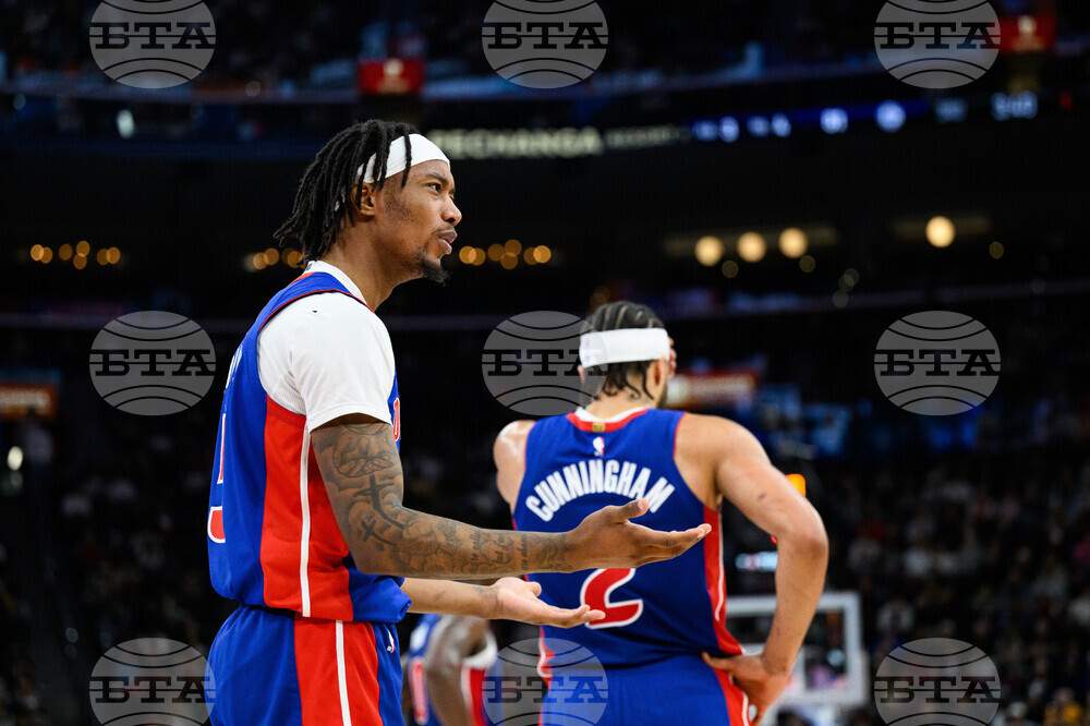 Pistons Clippers Basketball