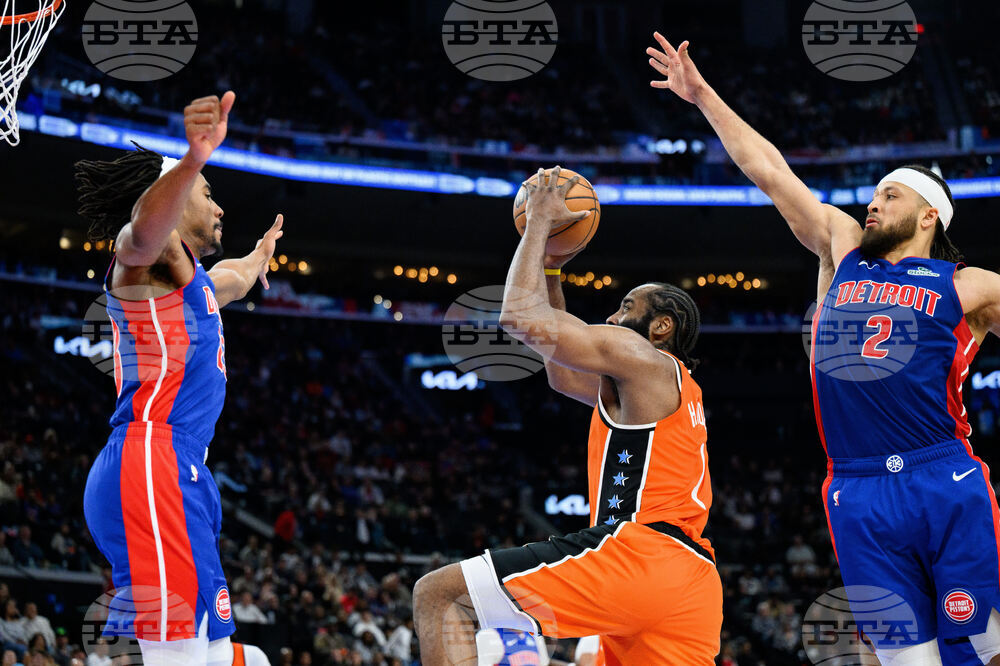 Pistons Clippers Basketball