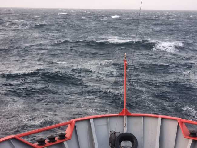 Bulgarian Vessel RSV 421 Crosses Drake Passage