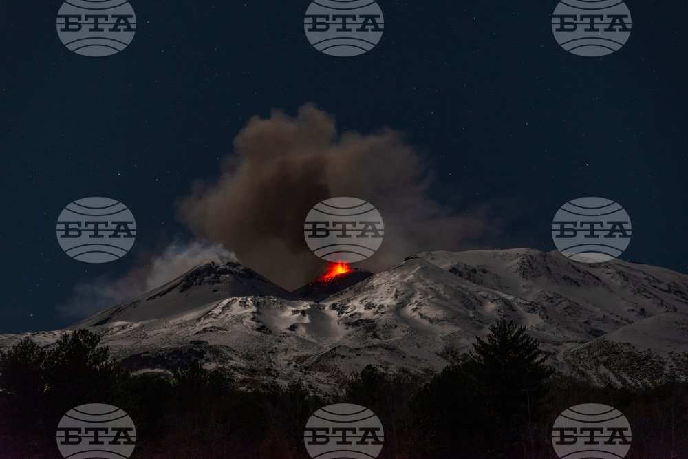 Italy Etna Volcano