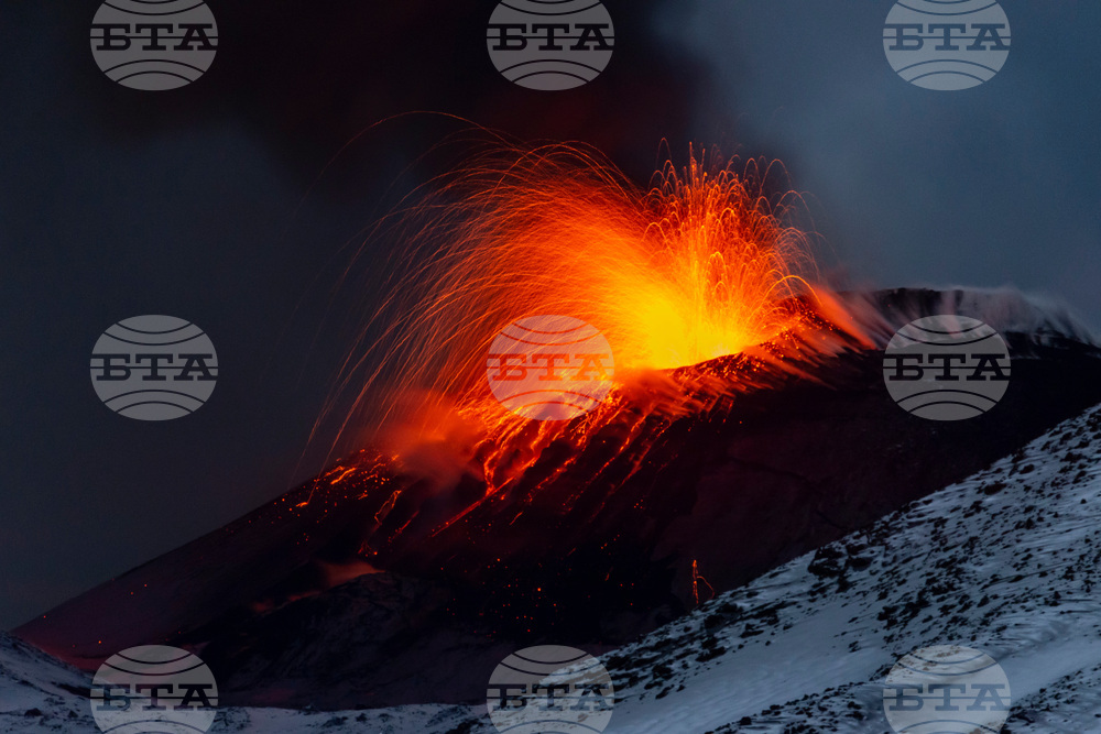Italy Etna Volcano