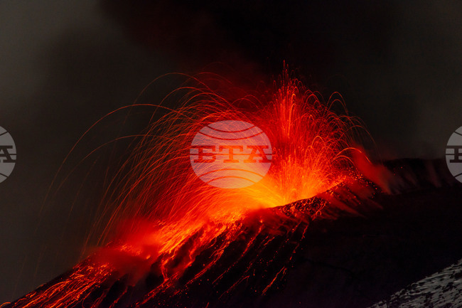 APTOPIX Italy Etna Volcano