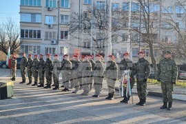 Плевен - загинали военнослужещи в Ирак - почит