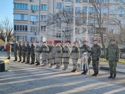 Плевен - загинали военнослужещи в Ирак - почит
