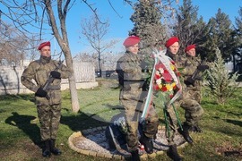Плевен - загинали военнослужещи в Ирак - почит