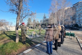 Плевен - загинали военнослужещи в Ирак - почит