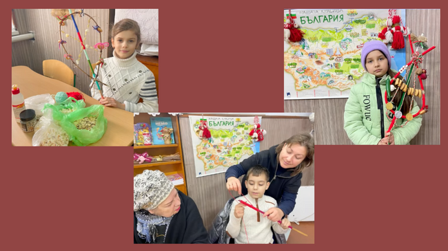 В Българското неделно училище „Българче“ в Украйна изработиха сурвачки
