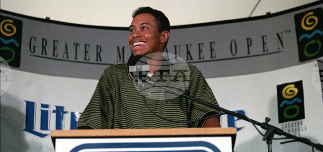 Tiger at 50 Timeline Golf