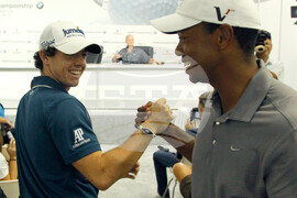 Tiger at 50 Timeline Golf