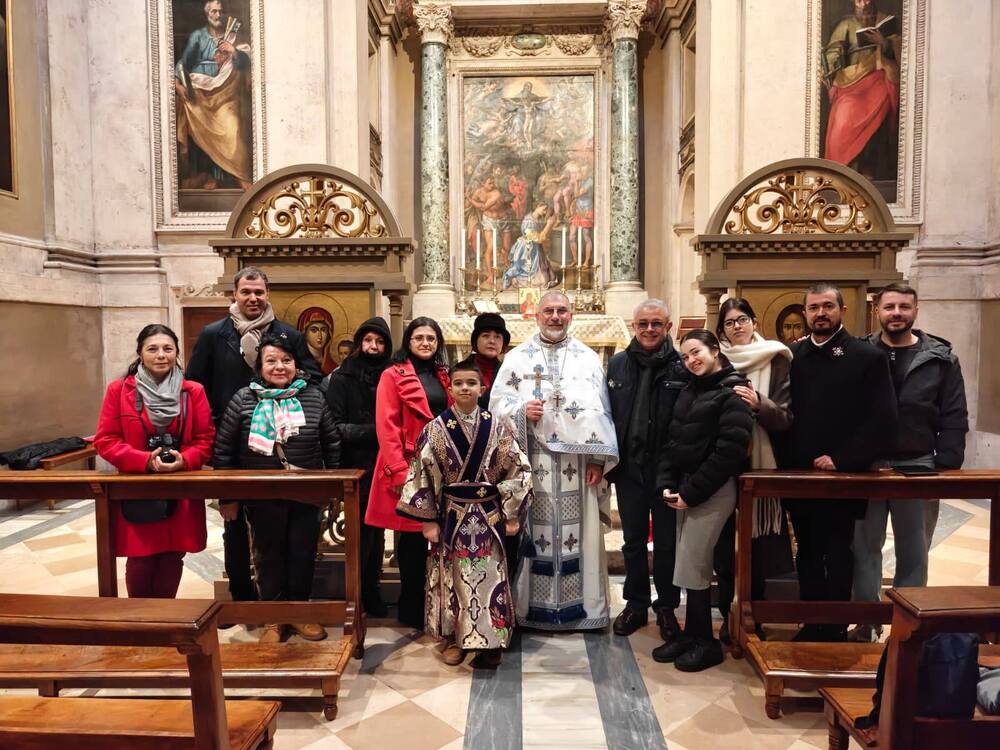 Литургия бе отслужена в базиликата „Санта Мария Маджоре“ в Рим по повод Събора на Пресвета Богородица