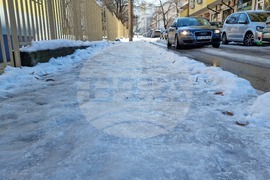 Враца - снегопочистване