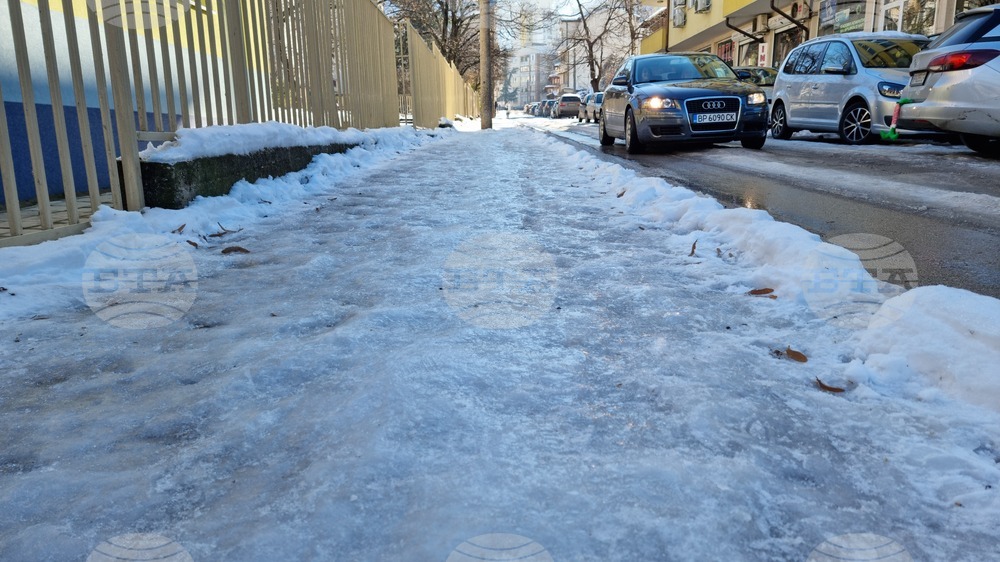 Враца - снегопочистване