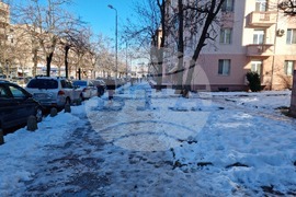 Враца - снегопочистване